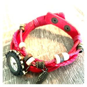 Cultured RED Watch bracelet